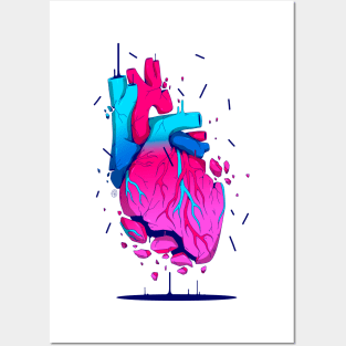 BROKEN HEART Posters and Art